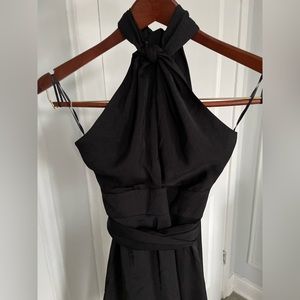 BANANA REPUBLIC- halter top dress